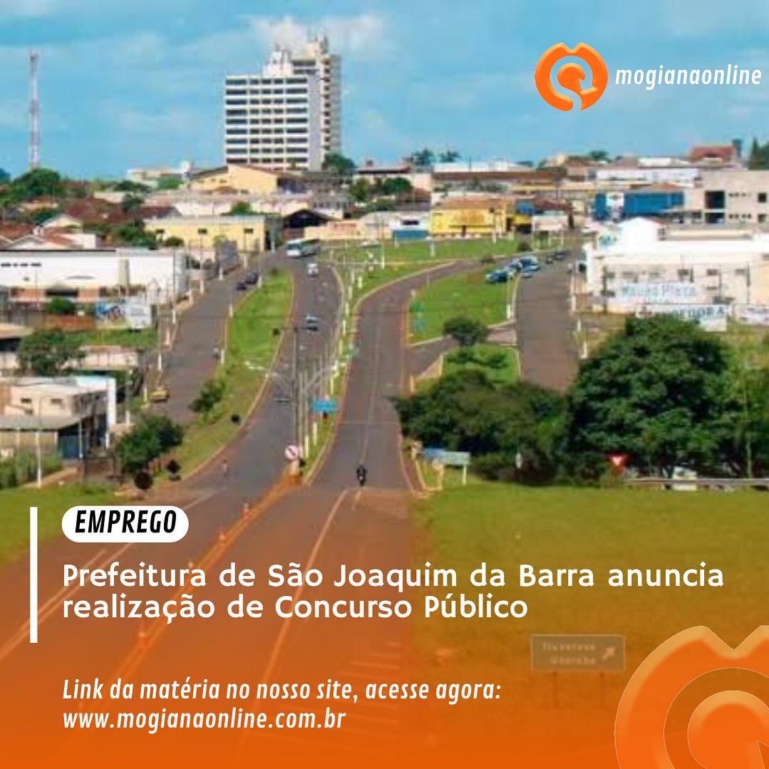 Prefeitura De S O Joaquim Da Barra Anuncia Realiza O De Concurso