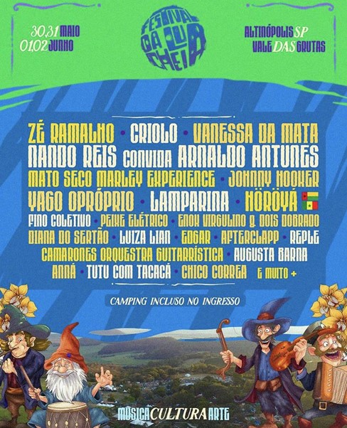 Festival da Lua Cheia Line Up